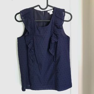 Jcrew sleeveless top